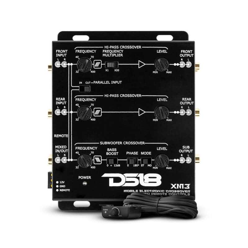 DS18 — DS18 3-Way Active Crossover Sub-Level Control - view 1