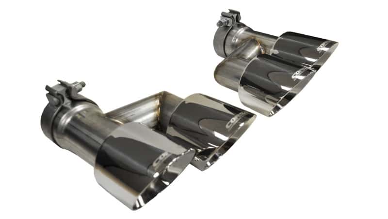 CORSA Performance — Corsa 2015-2017 Ford Mustang GT 5.0 Polish Quad Tips Kit
Exhaust - view 3
