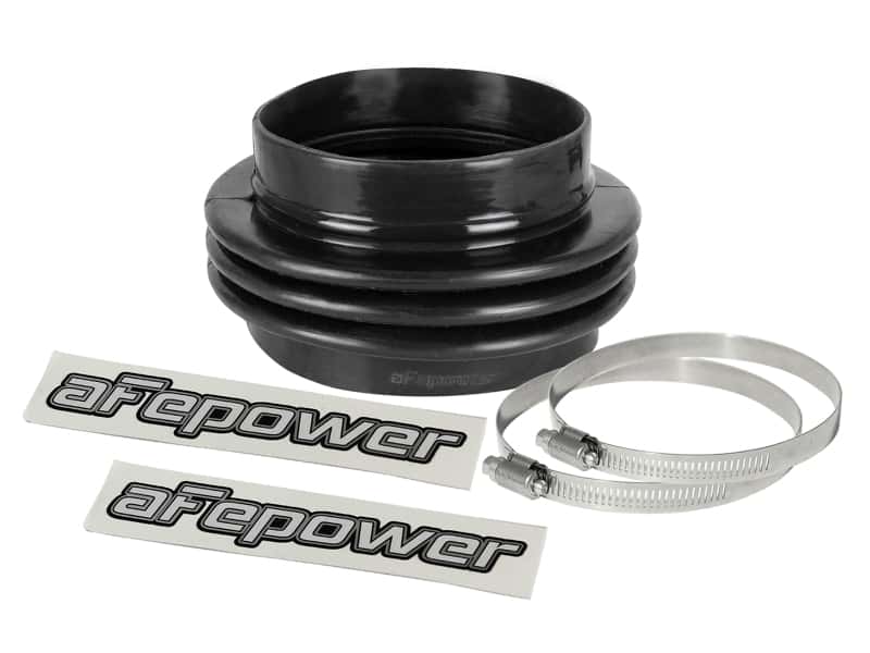 aFe — aFe Magnum FORCE Intake Coupling Kit (5 IN ID to 4-1/2 IN ID x3-1/4 IN L) Straight Bellow- Black
Intake Coupling Kit - view 1