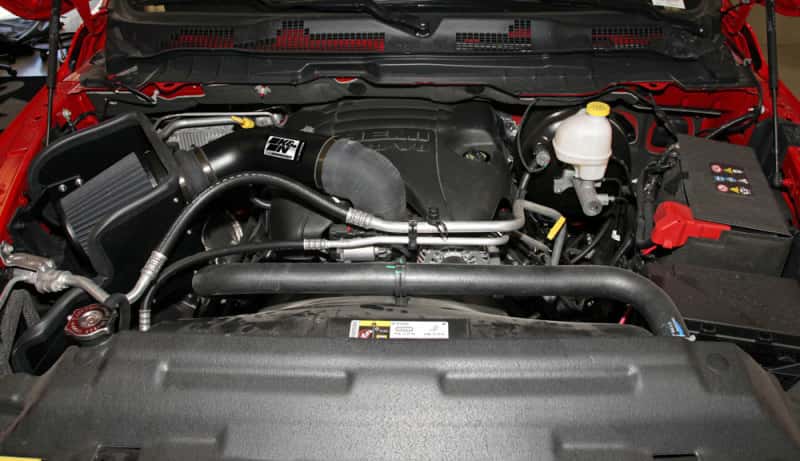 K&N Engineering — K&N 09-13 Dodge Ram 1500 Pickup 5.7L V8 / 11-13 Ram 1500 5.7L V8 Black Performance Intake Kit
Performance Air Inta
Air Intake System - view 11