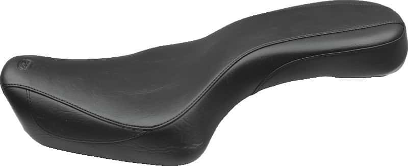 Mustang Motorcycle — Mustang 04-21 Harley Sportster 4.5 GAL Tripper Solo Seat - Black - view 1