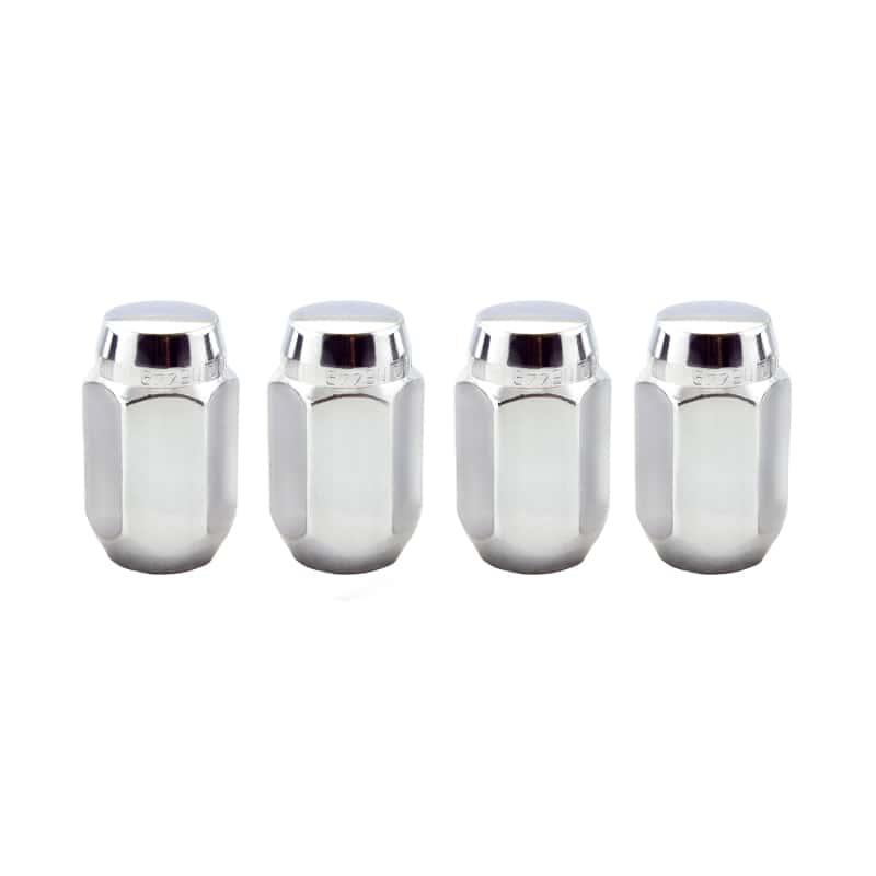 McGard — McGard Hex Lug Nut (Cone Seat) 1/2-20 / 13/16 Hex / 1.5in. Length (4-Pack) - Chrome
WHEEL LUG NUT - view 1