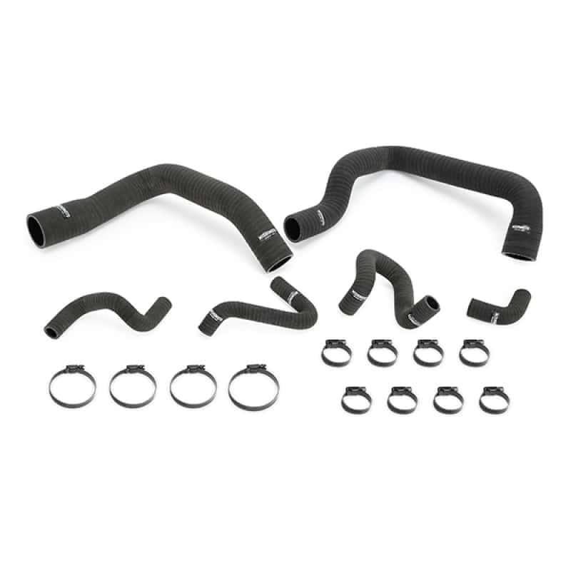 Mishimoto — Mishimoto 86-93 Ford Mustang Matte Black Silicone Hose Kit
Coolant Hose Kit - view 1
