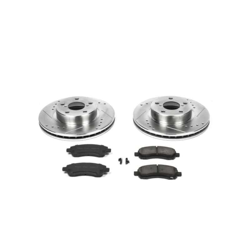PowerStop — Power Stop 97-01 Subaru Impreza Front Z23 Evolution Sport Brake Kit - view 1