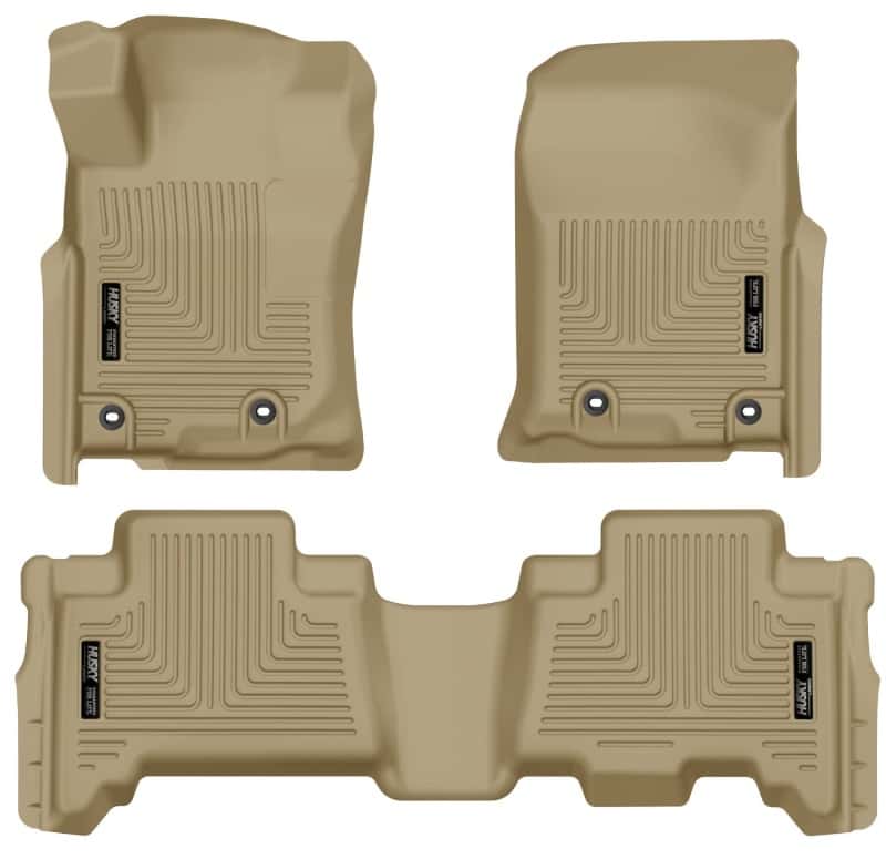 Husky Liners — Husky Liners 2013 Toyota 4Runner WeatherBeater Tan Front & 2nd Seat Floor Liners
Floor Liners - view 1