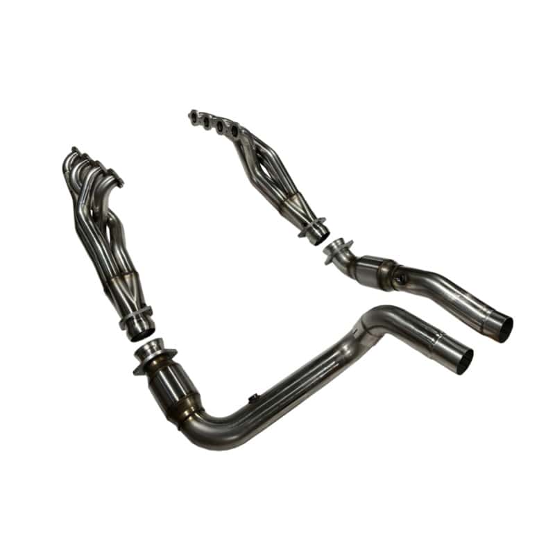 Kooks Headers — Kooks 23+ Cadillac Escalade V 1-7/8in Long Tube Header & GREEN Catted Conn. Kit
Header & Conn. Kit.
Header/Conn. Kit. - view 5