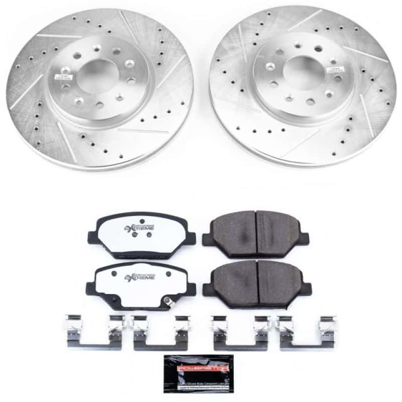 PowerStop — Power Stop 16-18 Buick Envision Front Z26 Street Warrior Brake Kit - view 1