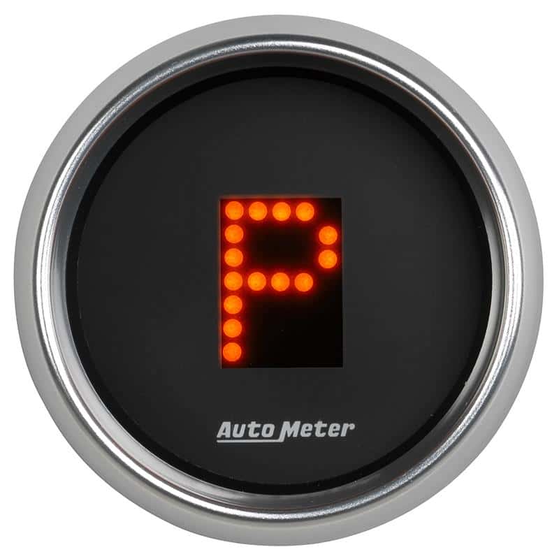 AutoMeter — Autometer Automatic Transmission PRNDL Black Dial Flat Lens Bright Super Bezel Gauge
GA 2" GEAR POS CB - view 3