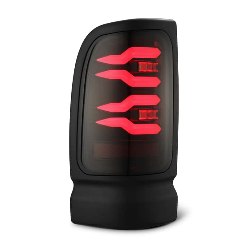 AlphaRex — AlphaRex 94-01 Dodge Ram 1500/2500/3500 LUXX-Series LED Tail Lights - Black/Red - view 3