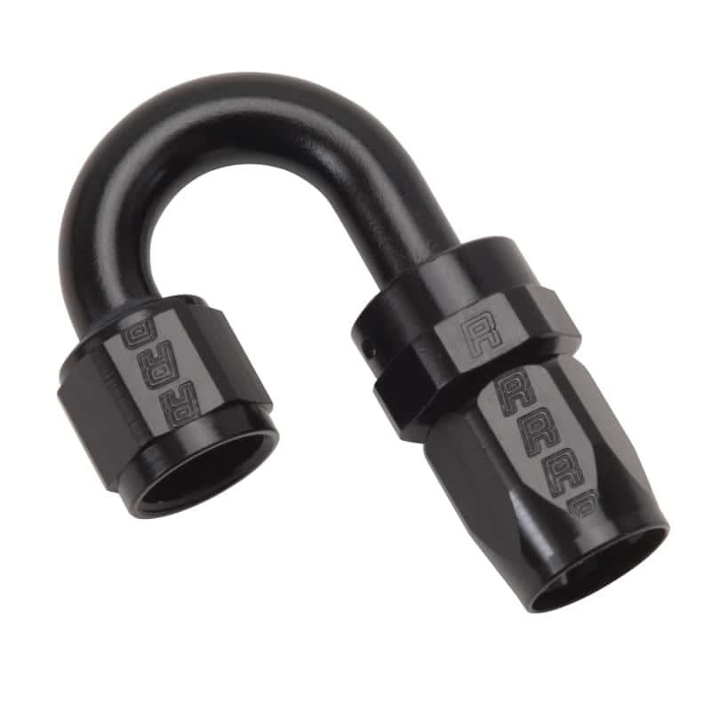 Russell — Russell Performance -8 AN Black 180 Degree Full Flow Swivel Hose End
Hose Fitting - view 4