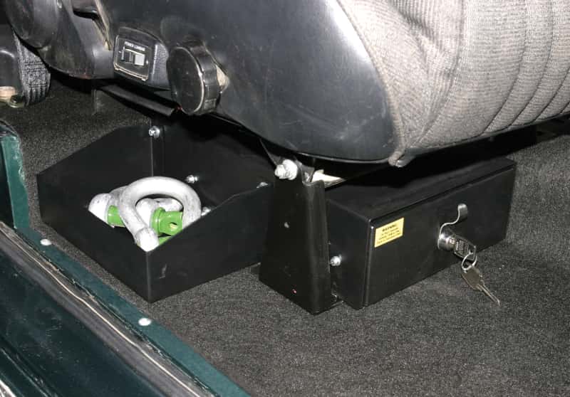 Tuffy Products — Tuffy Ford Bronco Underseat Drawer Passenger W/ Keyed Lock
Underseat Drawer - view 1