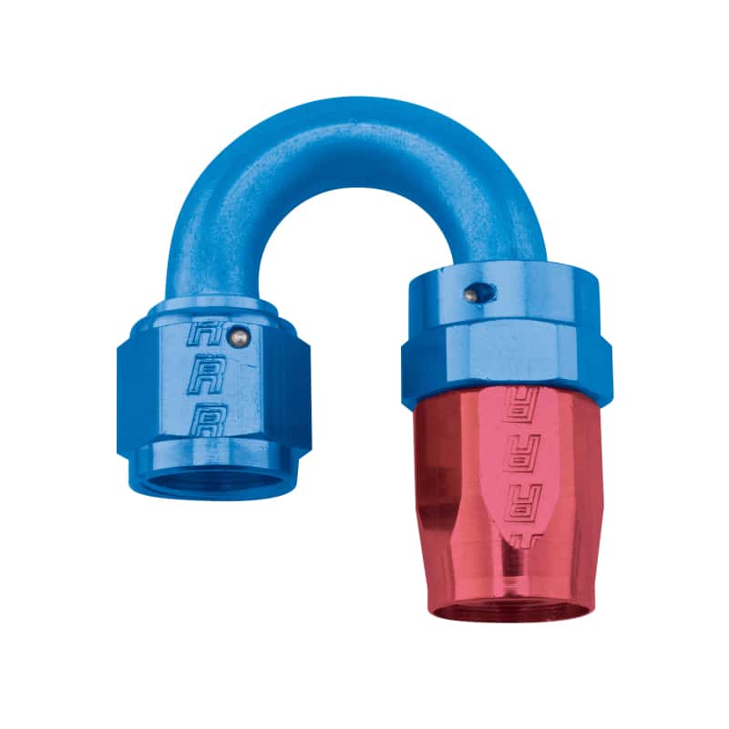 Russell — Russell Performance -12 AN Red/Blue 180 Degree Full Flow Swivel Hose End (With 1-1/8in Radius)
Hose Fitting - view 2