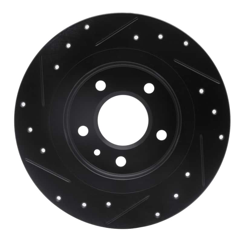 R1 Concepts — R1 11-19 Buick Verano Rear Right Drilled & Slotted Black Brake Rotor
R1 Brake Rotor Drill - view 5