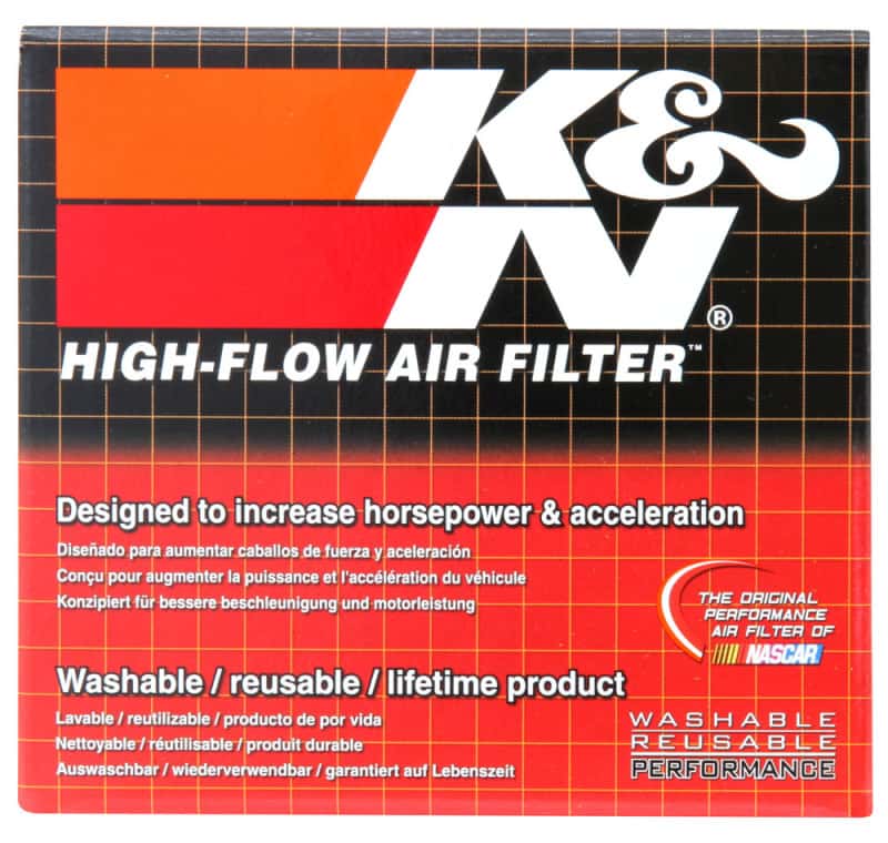 K&N Engineering — K&N 1-3/4in FLG 4 X 2-7/8in B 3 X 2in T 2-3/4in L Universal Clamp-On Air Filter
Universal Clamp-On A
Clamp-on Air Filter - view 10