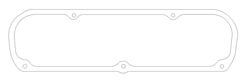 Cometic Gasket — Cometic Chrysler W8 Head V8 .094in Fiber Valve Cover Gasket
Valve Cover Gasket - view 1