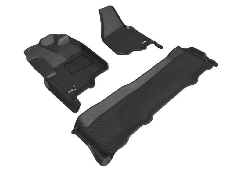 3D MAXpider — 3D MAXpider 12-16 Ford F-250 / 350 / 450 Supercrew Kagu Black R1 R2
Floor Mat Set - view 1