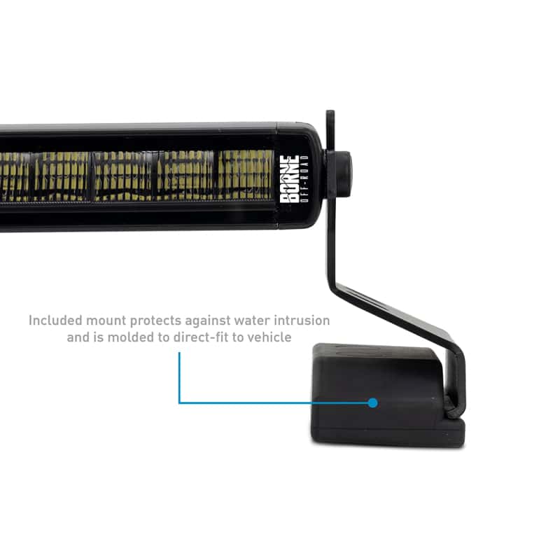 Borne Off-Road — Borne Off-Road 21+ Direct Fit Bronco Light Bar 40in Upfit - view 7