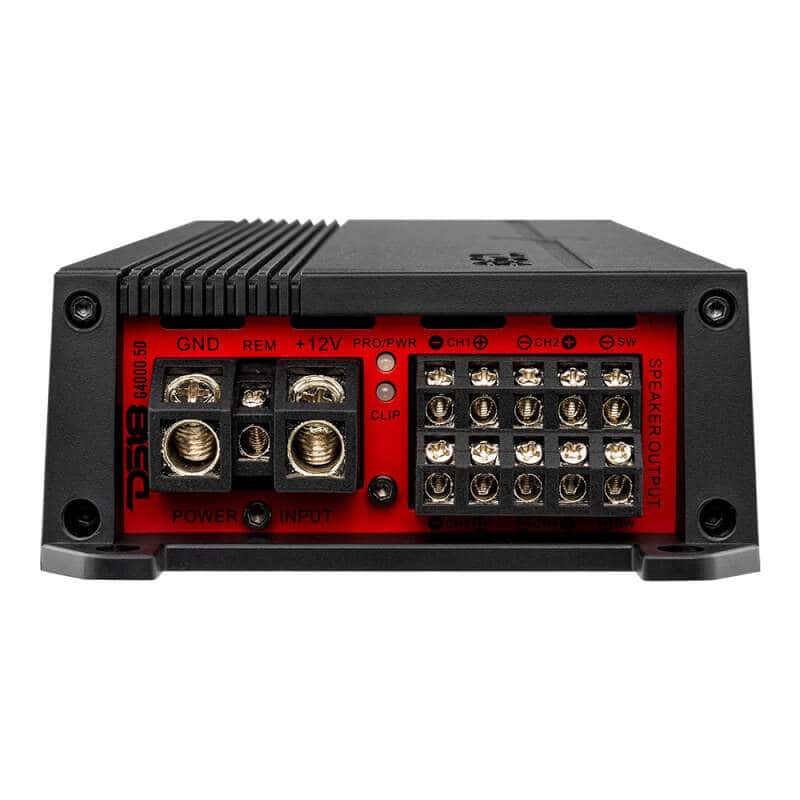 DS18 — DS18 5-Chnl Amp 2x 420/4ohm Bridge SUB 900/1ohm 4 x 220 SUB 600/2ohm 4 x 130 SUB 300/4 ohm Watts RMS - view 5