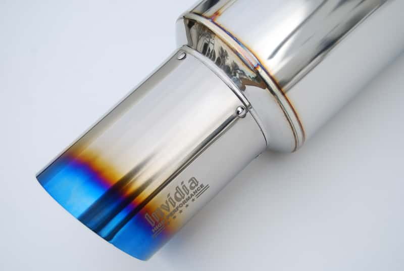 Invidia — Invidia 2022+ Subaru WRX N1 Twin Outlet Single Layer Tip Cat-Back Exhaust - view 9