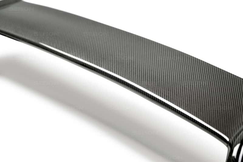 Seibon — Seibon 98-01 Subaru Impreza RB Style Carbon Fiber Rear Spoiler - view 3