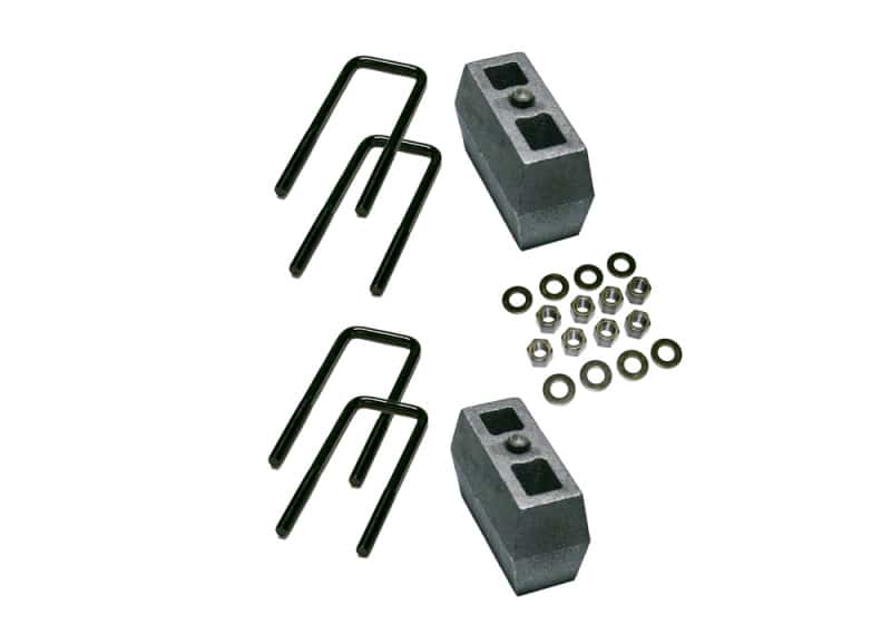 Superlift — Superlift 89-96 Toyota Pickup 4WD Short Bed Standard Cab 4in Block Kit w/ 3.312in Wide U-Bolts
Leaf Spring Block - view 1