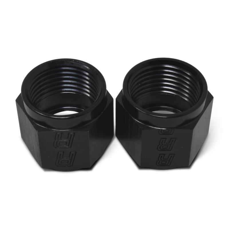 Russell — Russell Performance -4 AN Tube Nuts 1/4in dia. (Black) (6 pcs.)
Adapter Fitting - view 6