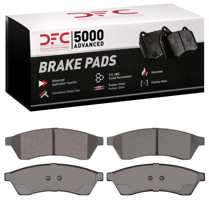 DFC — DFC 04-10 Chevrolet Epica (USA/Canada) Rear 5000 Advanced Ceramic Brake Pads
DFC Brake Pad Set - view 4