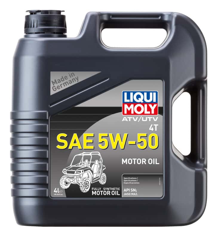 LIQUI MOLY — LIQUI MOLY 4L ATV 4T Motor Oil SAE 5W50
lqm20214 - view 2