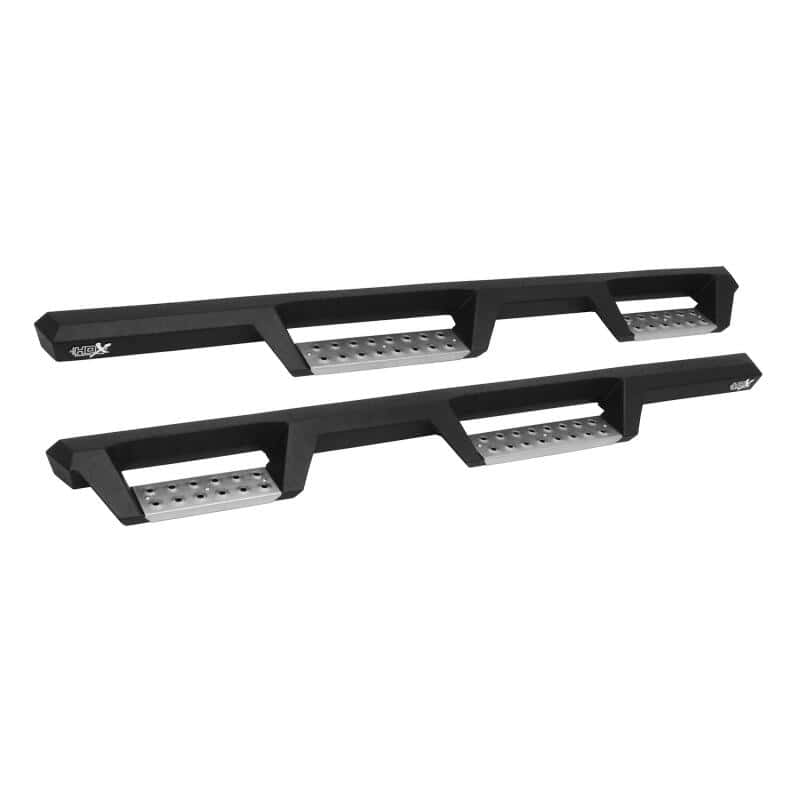 Westin — Westin 07-18 Jeep Wrangler JKU 4dr. HDX Stainless Drop Nerf Step Bars - Tex. Blk
Nerf/Step Bar - view 1