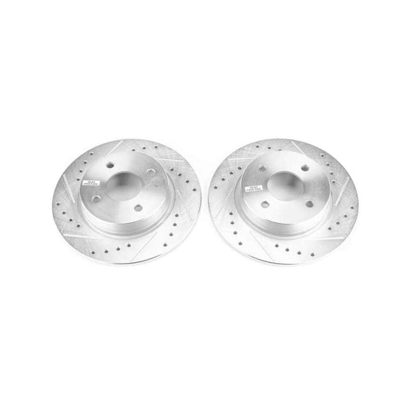 PowerStop — Power Stop 2018 Ford EcoSport Rear Evolution Drilled & Slotted Rotors - Pair
PowerStop XPR - view 2
