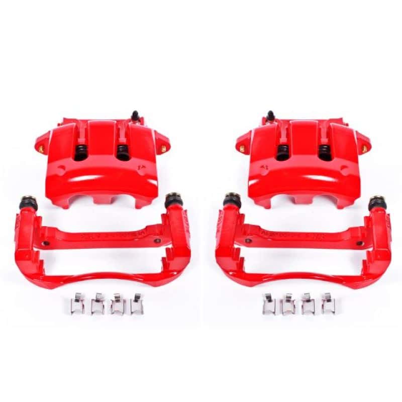 PowerStop — Power Stop 05-10 Ford Mustang Front Red Calipers w/Brackets - Pair
Caliper Set - view 1