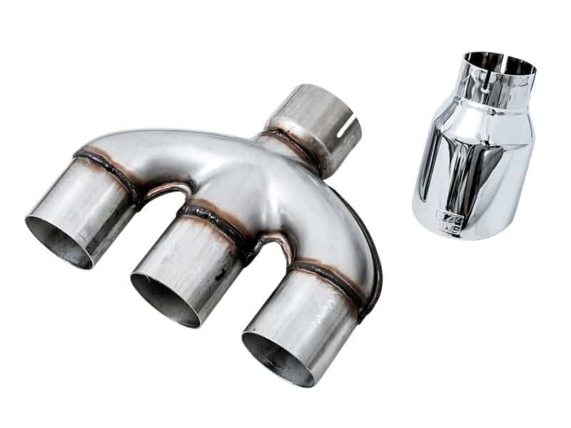 AWE Tuning — AWE Tuning 17-20 Honda Civic Si 1.5L Turbo Dual-to-Triple Tip Conversion Kit - Chrome Silver Tip
Conversion Kit - view 1