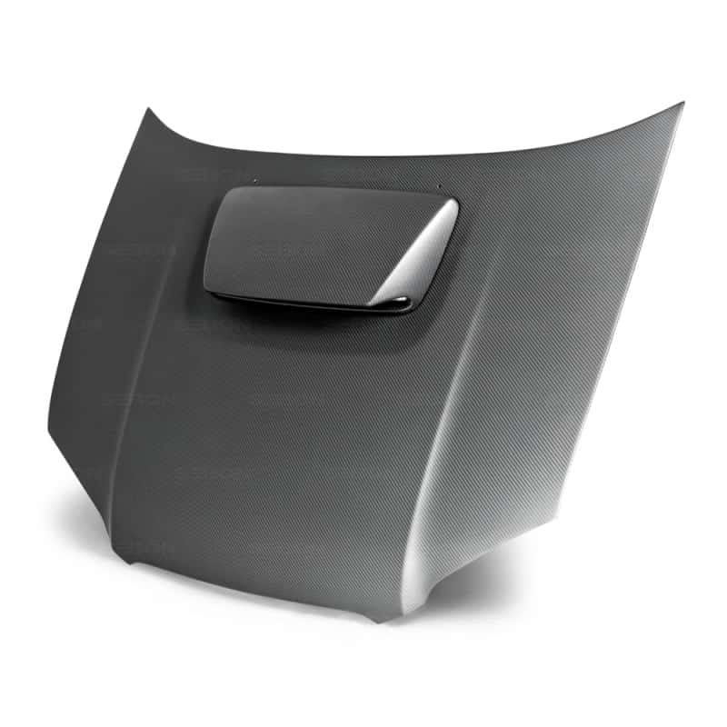 Seibon — Seibon 04-05 Subaru WRX/STi OEM Carbon Fiber Hood - view 8