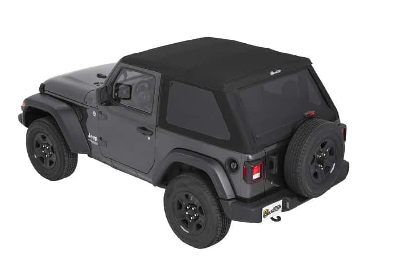 Bestop — Bestop 18-26 Jeep Wrangler JL 2-Door Trektop (Premium Black Twill)
Trektop - view 1