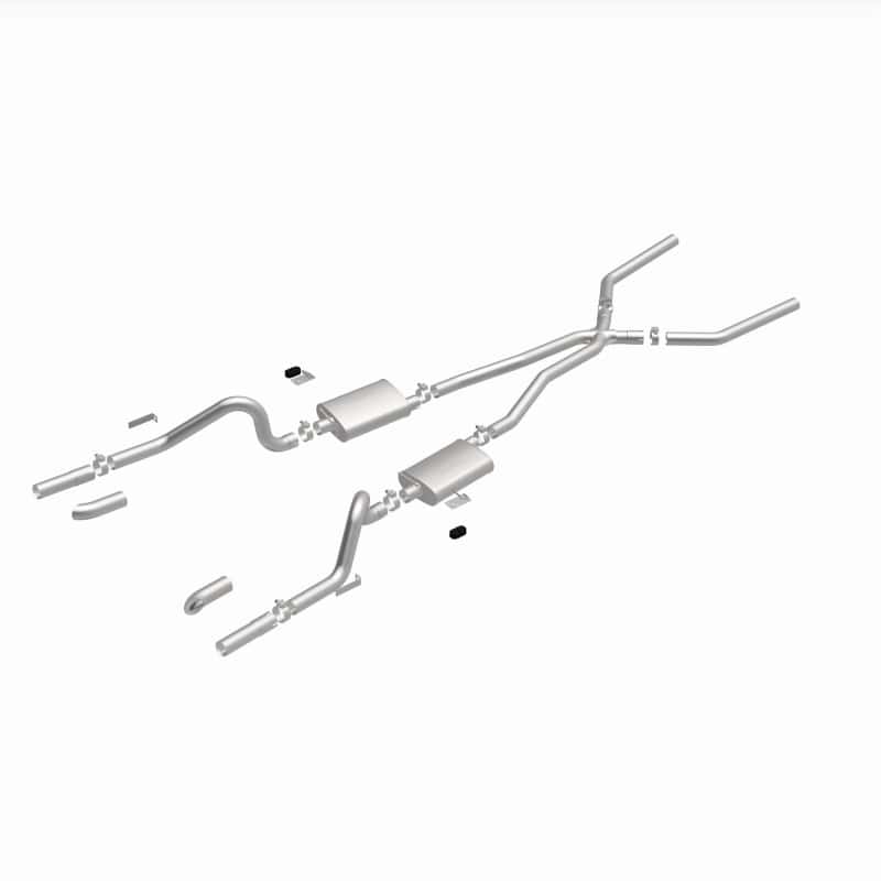 Magnaflow — MagnaFlow SYS C/B 67-70 Mustang 2.50inch w/Tru-X
Crossmember-Back
Cat-Back - view 28