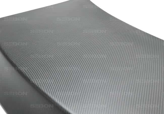 Seibon — Seibon 09-12 Nissan GTR R35 OEM Dry Carbon Fiber Trunk/Hatch (NO Spoiler Holes) - view 4