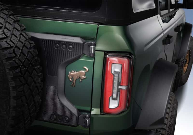 Ford Racing — Ford Racing 2021+ Bronco Rear Emblem Overlay - Bronze
Emblem - view 9