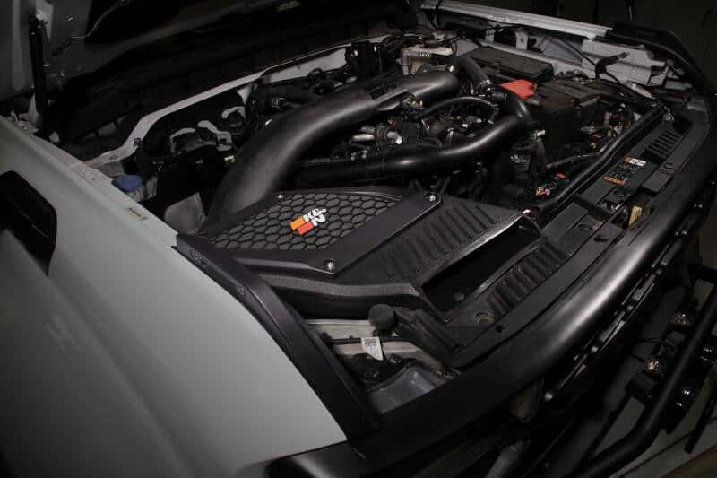 K&N Engineering — K&N 2023 Ford Bronco Raptor V6 3.0L F/I 63 Series AirCharger Performance Air Intake System
Air Intake System - view 4