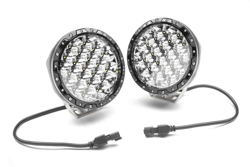 Rugged Ridge — Rugged Ridge Universal 7in. Round LED Driving Light - Pair
OFFROAD_LIGHTING - view 3