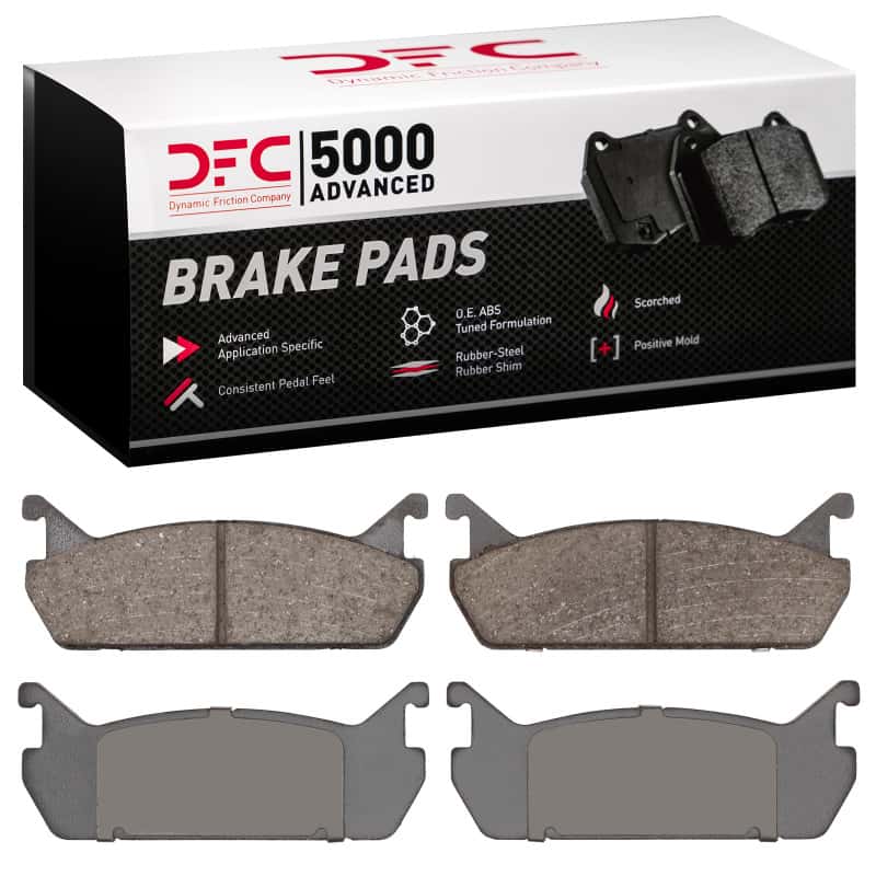 DFC — DFC 90-96 Ford Escort Rear 5000 Advanced Ceramic Brake Pads
DFC Brake Pad Set - view 1
