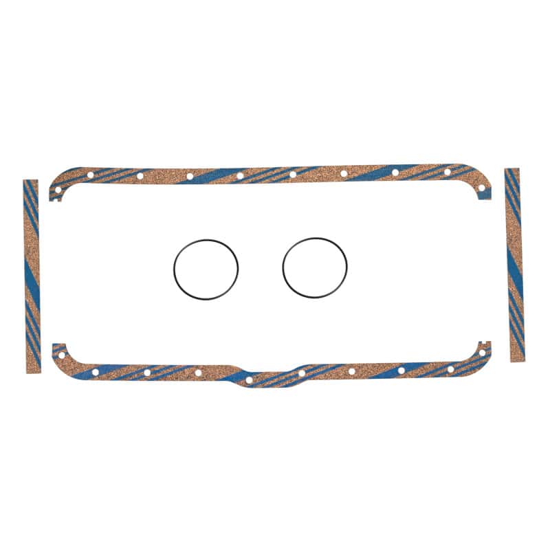 Fel-Pro — Fel-Pro OS 4250 C Engine Oil Pan Gasket Set Blue Stripe cork-rubber - view 1