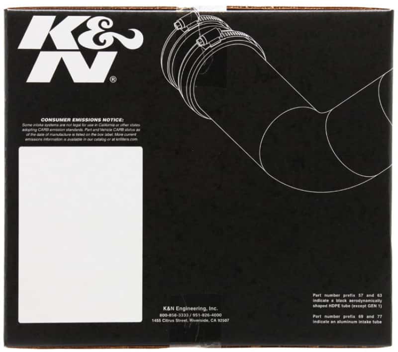 K&N Engineering — K&N 19-20 Jeep Cherokee V6-3.2L AirCharger Performance Intake
Performance Air Inta
Air Intake System - view 17