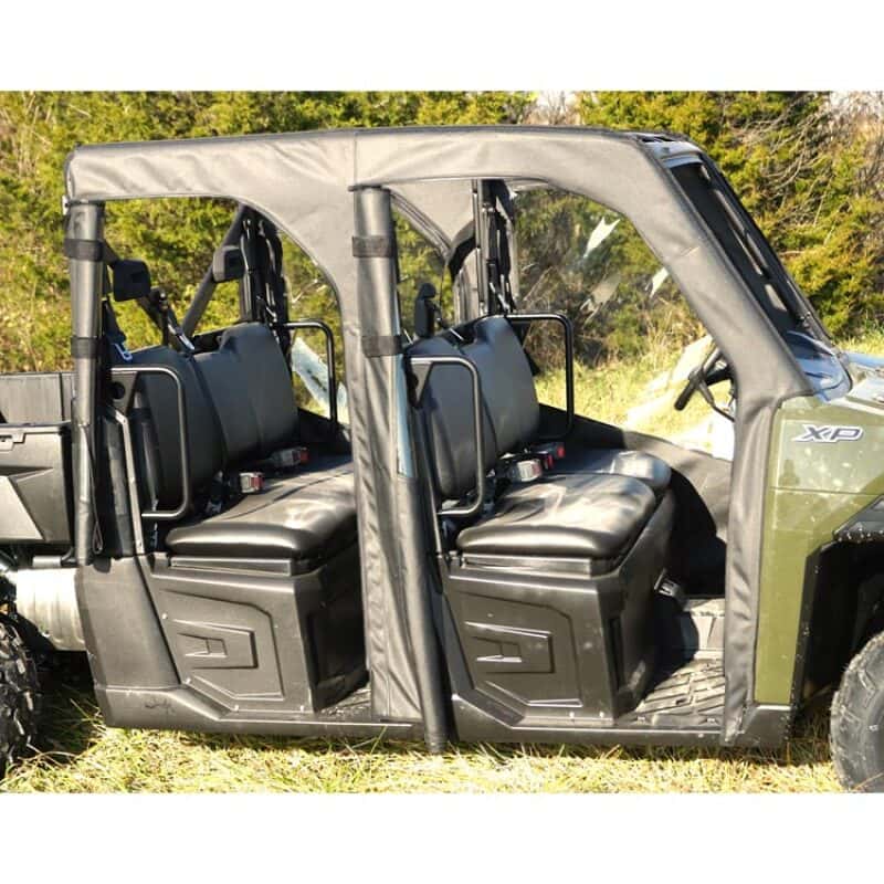 Seizmik — Seizmik 14-19 Polaris 1000 Ranger XP Crew Soft Doors w/ Zippers Kit - view 2