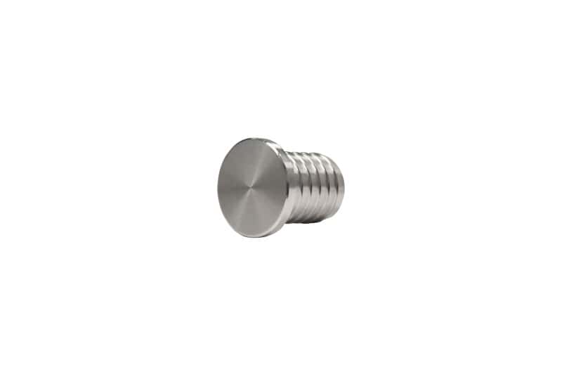 Fleece Performance — Fleece Performance Universal 5/8in Billet Aluminum Block Off Plug
Threaded Plug - view 3