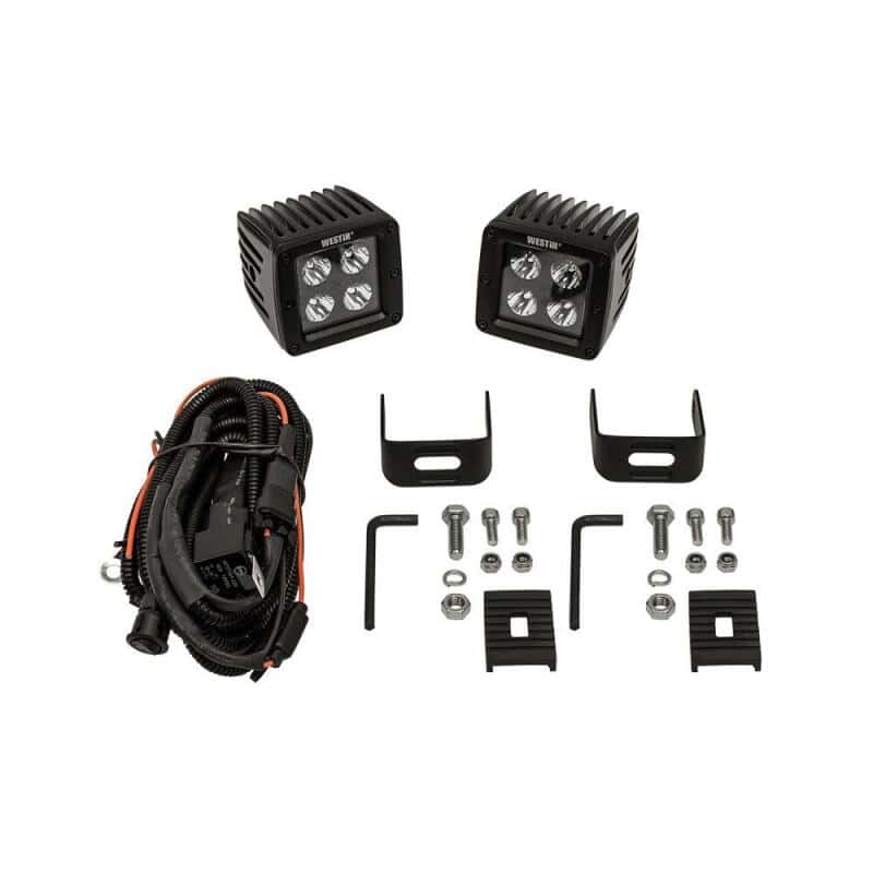 Westin — Westin HyperQ LED Auxiliary Lights 3in x 3in cube 20w Flood - Black
Exterior LED - view 4