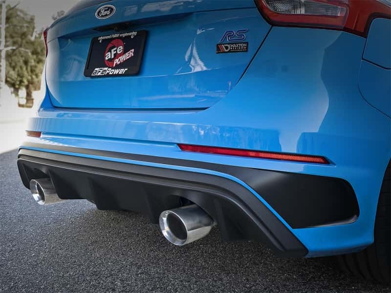 aFe — aFe Takeda 3in 304 SS Axle-Back Exhaust System w/ Polished Tip 16-18 Ford Focus RS 2.3L (t)
Axle-Back Exhaust - view 6