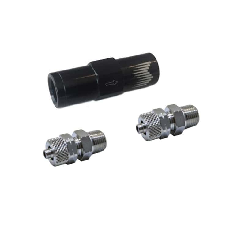 Snow Performance — Snow Performance High Flow Water Check Valve Quick-Connect Fittings (For 1/4in. Tubing)
Pipe Fitting - view 2