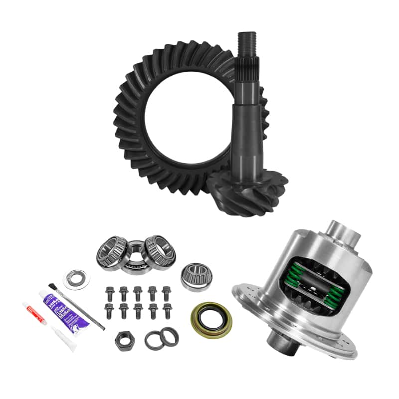 Yukon Gear & Axle — Yukon Gear 8.25in/213mm CHY 3.55 Rear Ring & Pinion Install Kit 29 Spline Positraction
Gear & Install Pkg
Gear/Install Pkg - view 1