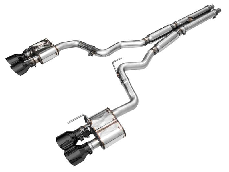 AWE Tuning — AWE 2024 Ford Mustang Dark Horse S650 RWD SwitchPath Catback Exhaust w/ Quad Diamond Black Tips
SwitchPath Catback - view 1