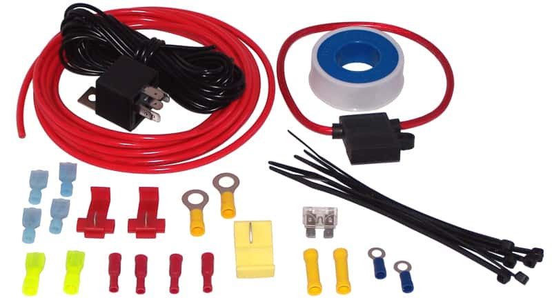 Kleinn Air Horns — Kleinn 12-Volt Air Compressor System Wiring Installation Kit
Wiring Kit - view 2